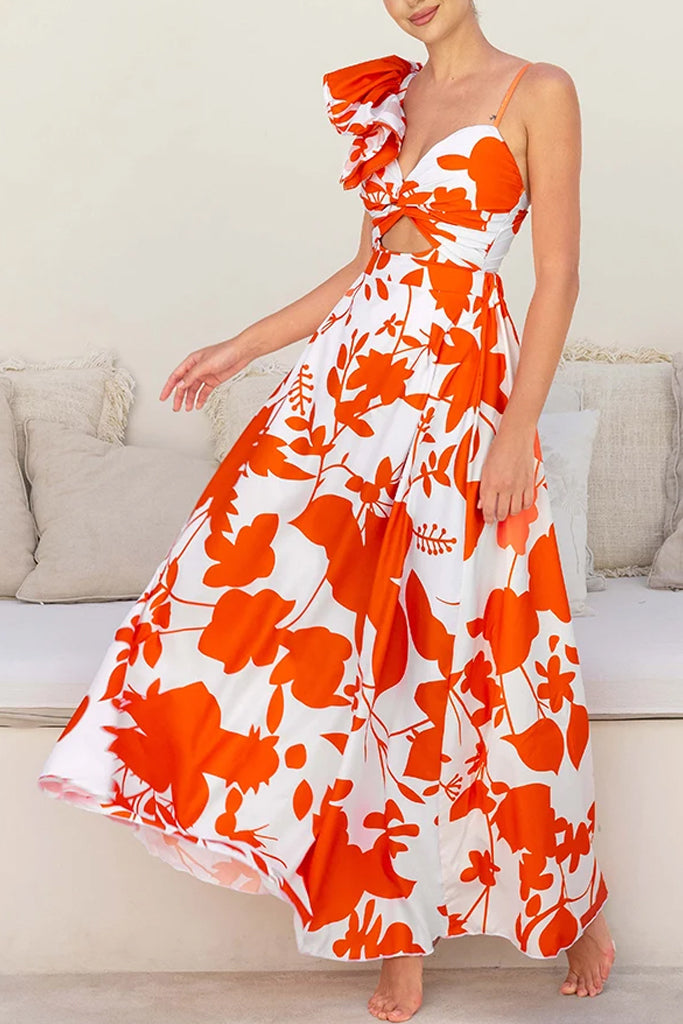 Radiant Πολύχρωμο Ολόσωμο Μαγιό και Φούστα Παρεό | Γυναικεία Μαγιό Παρεό - Ολόσωμα - Swimwear | Radiant Multicolor One Piece Swimsuit with Pareo Skirt