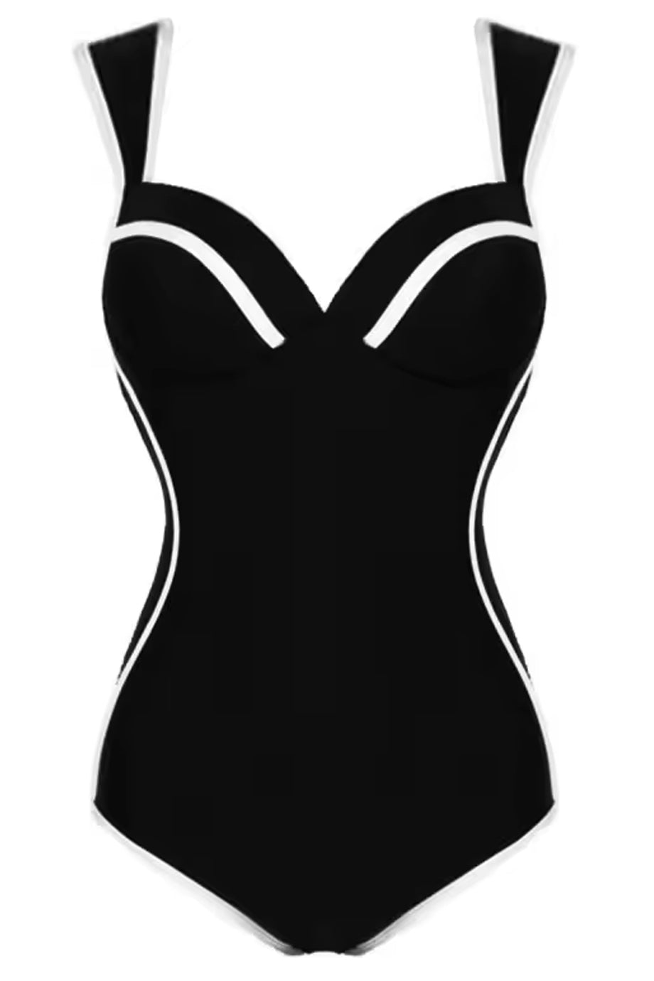 Raven Edge Μαύρο Ολόσωμο Μαγιό | Μαγιό - Ολόσωμο- Swimwear | Raven Edge Black One Piece Swimsuit