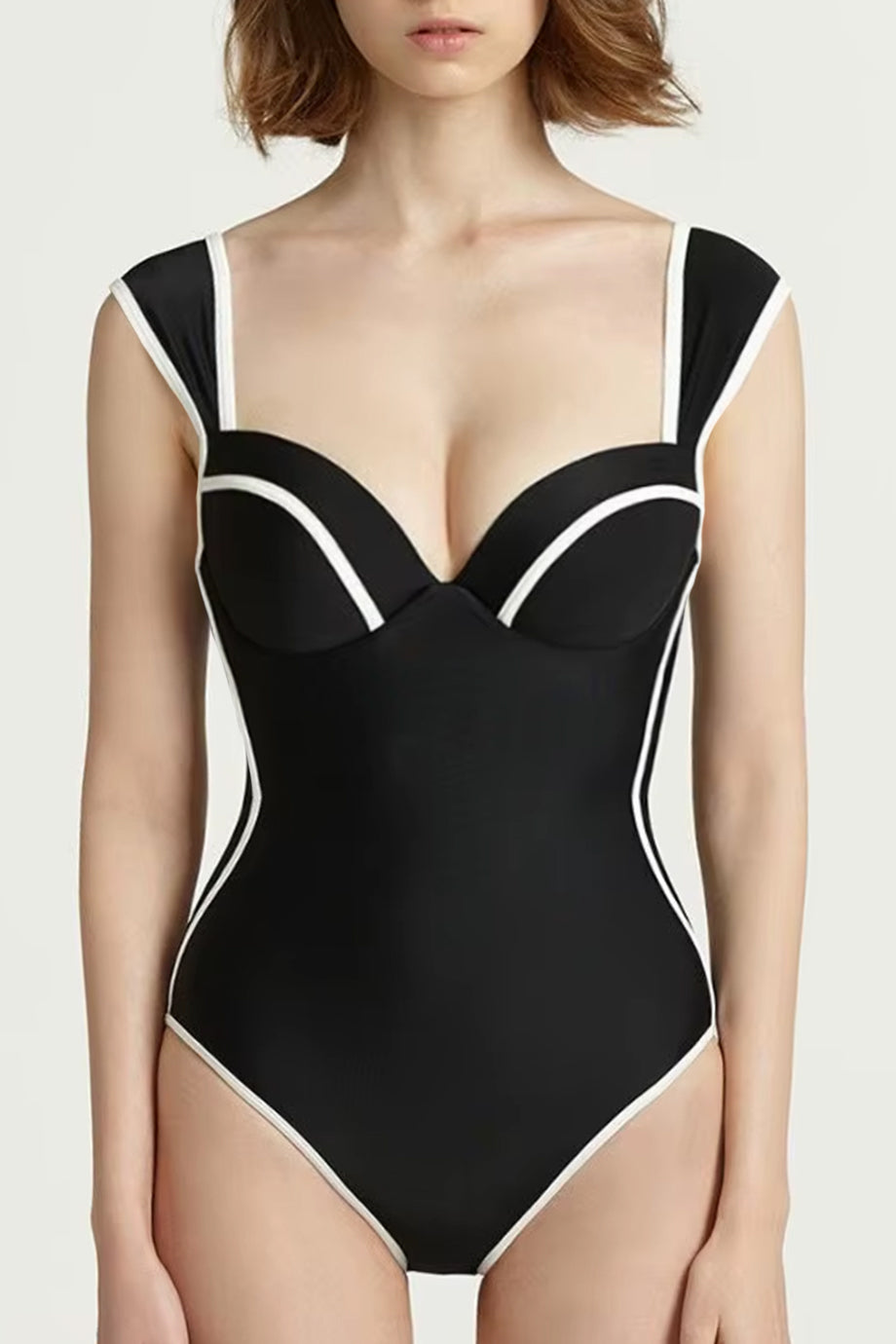 Raven Edge Μαύρο Ολόσωμο Μαγιό | Μαγιό - Ολόσωμο- Swimwear | Raven Edge Black One Piece Swimsuit