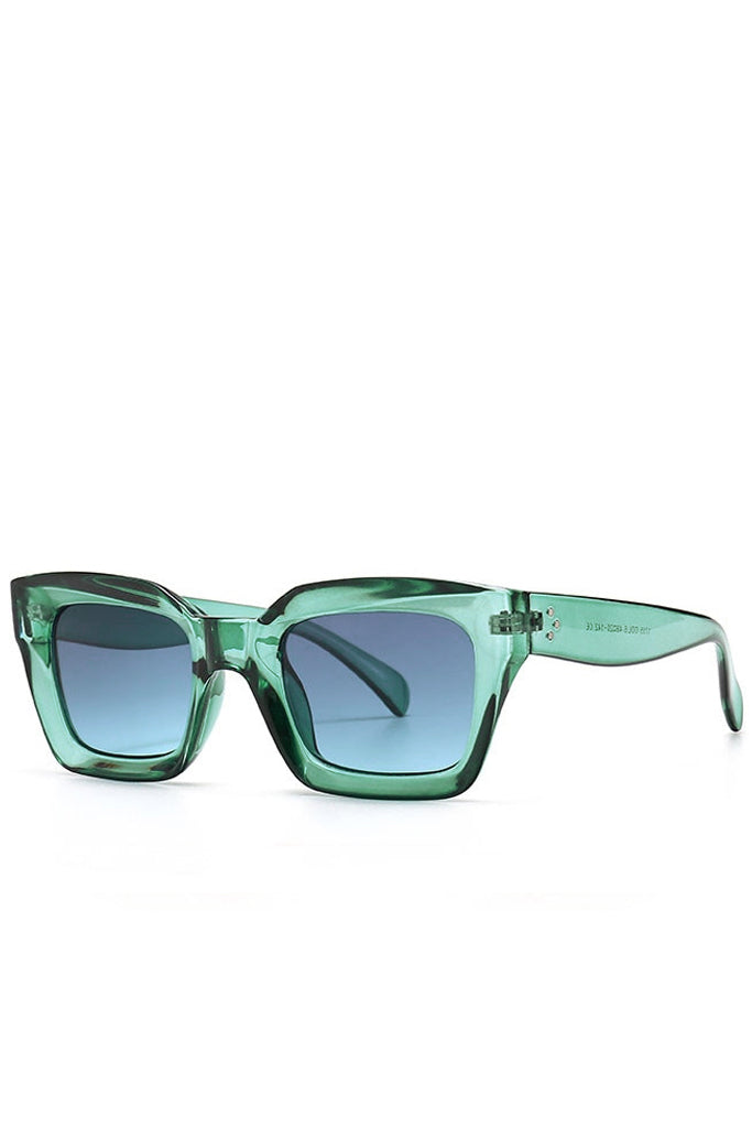 Lunettes de soleil mode surdimensionnées violet fuchsia Athalia