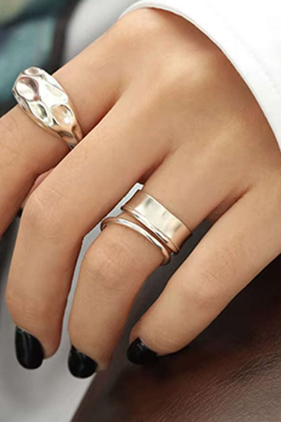 Derian Δαχτυλίδι Ασήμι 925 Επιχρυσωμένο | Κοσμήματα - Δαχτυλίδια - Jewelry Rings | Derian Sterling Silver Cuff Ring