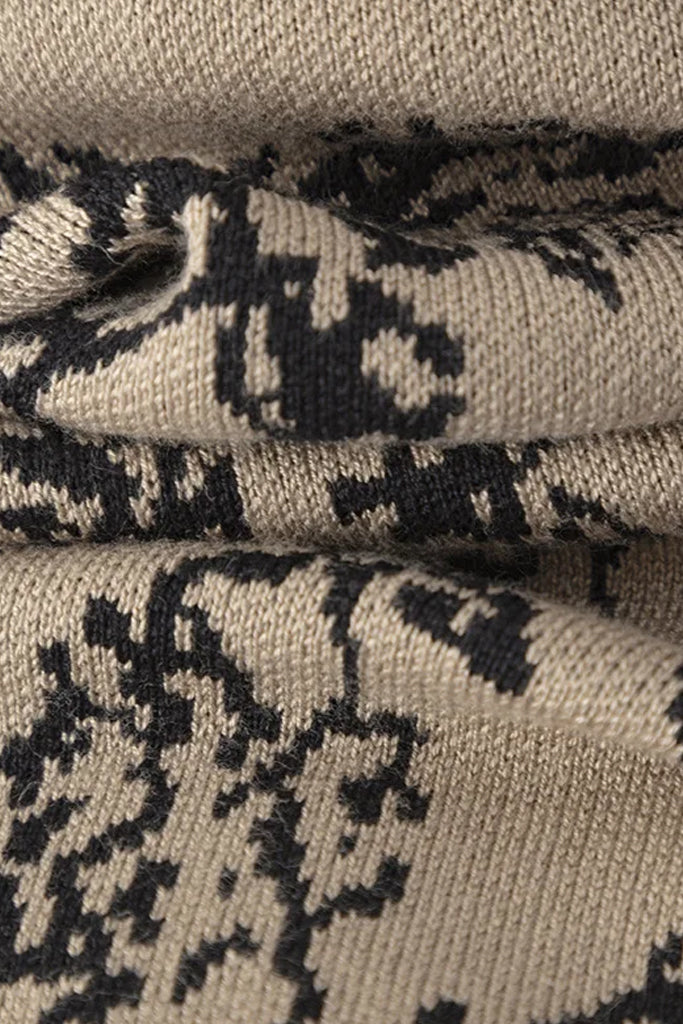 Ensemble veste et pantalon en maille Bertille