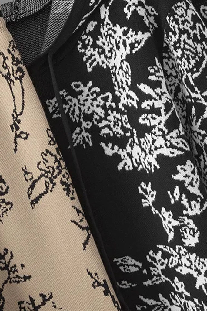 Ensemble veste et pantalon en maille Bertille