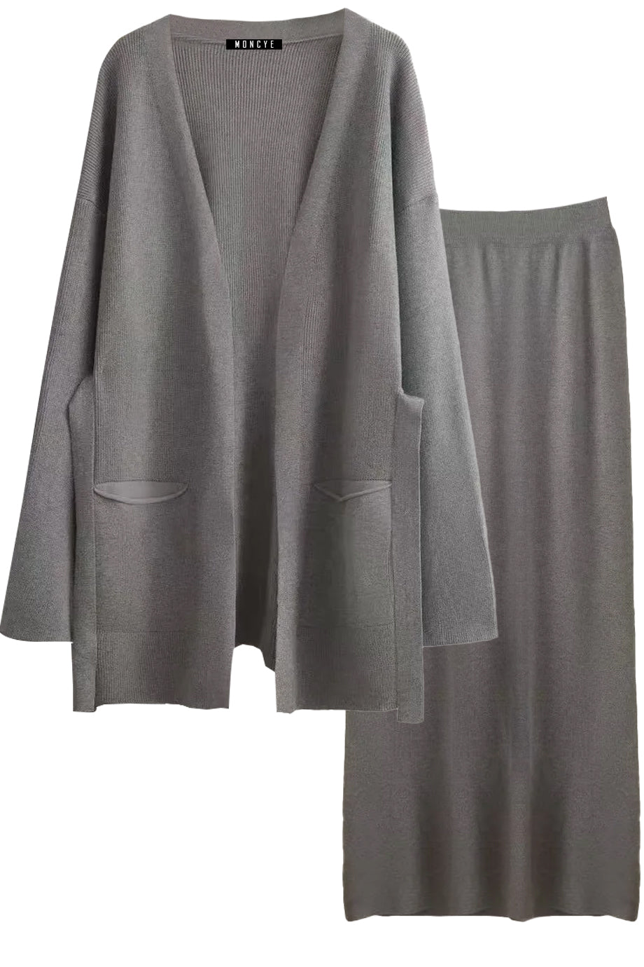 Eliane Πλεκτό Σετ με Ζακέτα και Φούστα