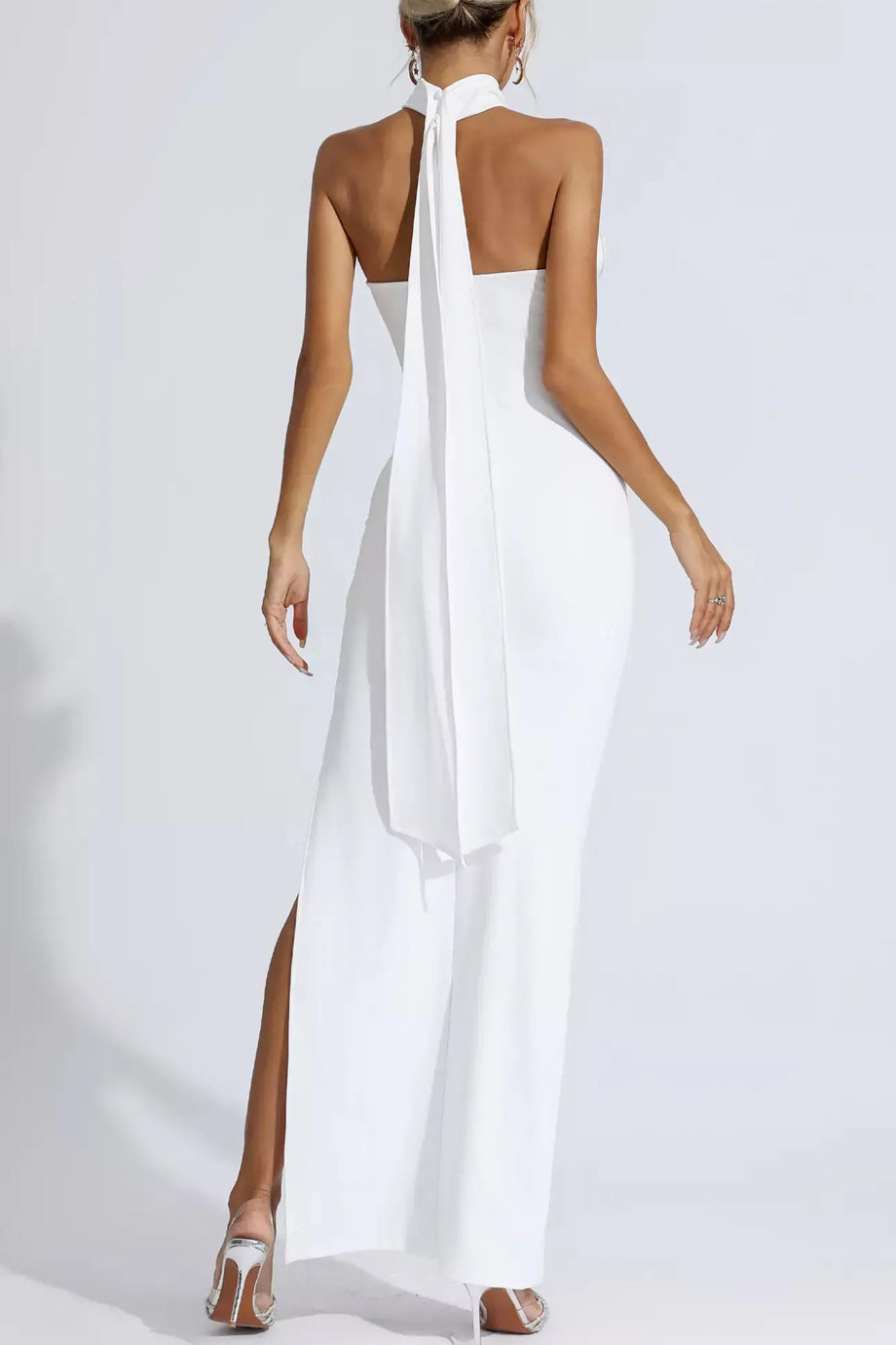 April Λευκό Φόρεμα με Λουλούδια | Φορέματα - Dresses | April White Dress with Flowers