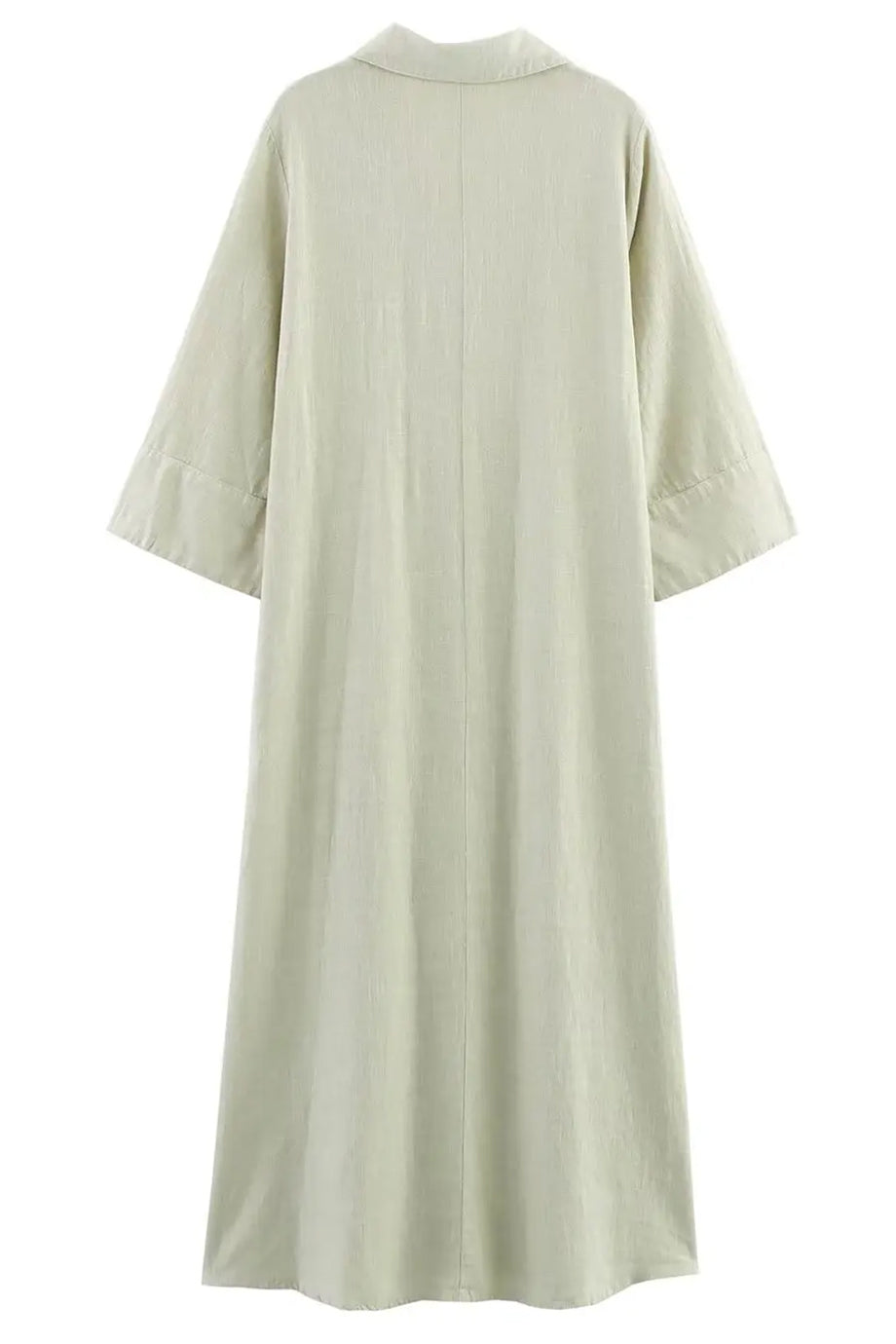 Sierra Λινό Φόρεμα Πουκαμίσα με Κουμπιά | Φορέματα - Casual Dresses | Sierra Linen Shirt Dress with Buttons