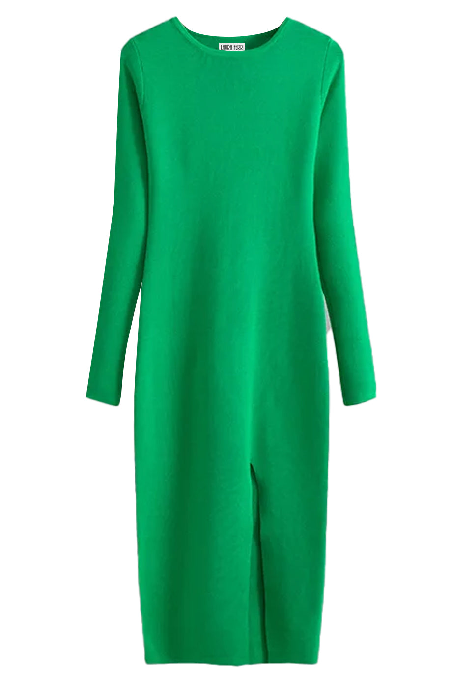 Marisse Πλεκτό Midi Φόρεμα με Σκίσιμο | Φορέματα - Πλεκτά Knitwear Dresses | Marisse Knitted Midi Dress with Slit