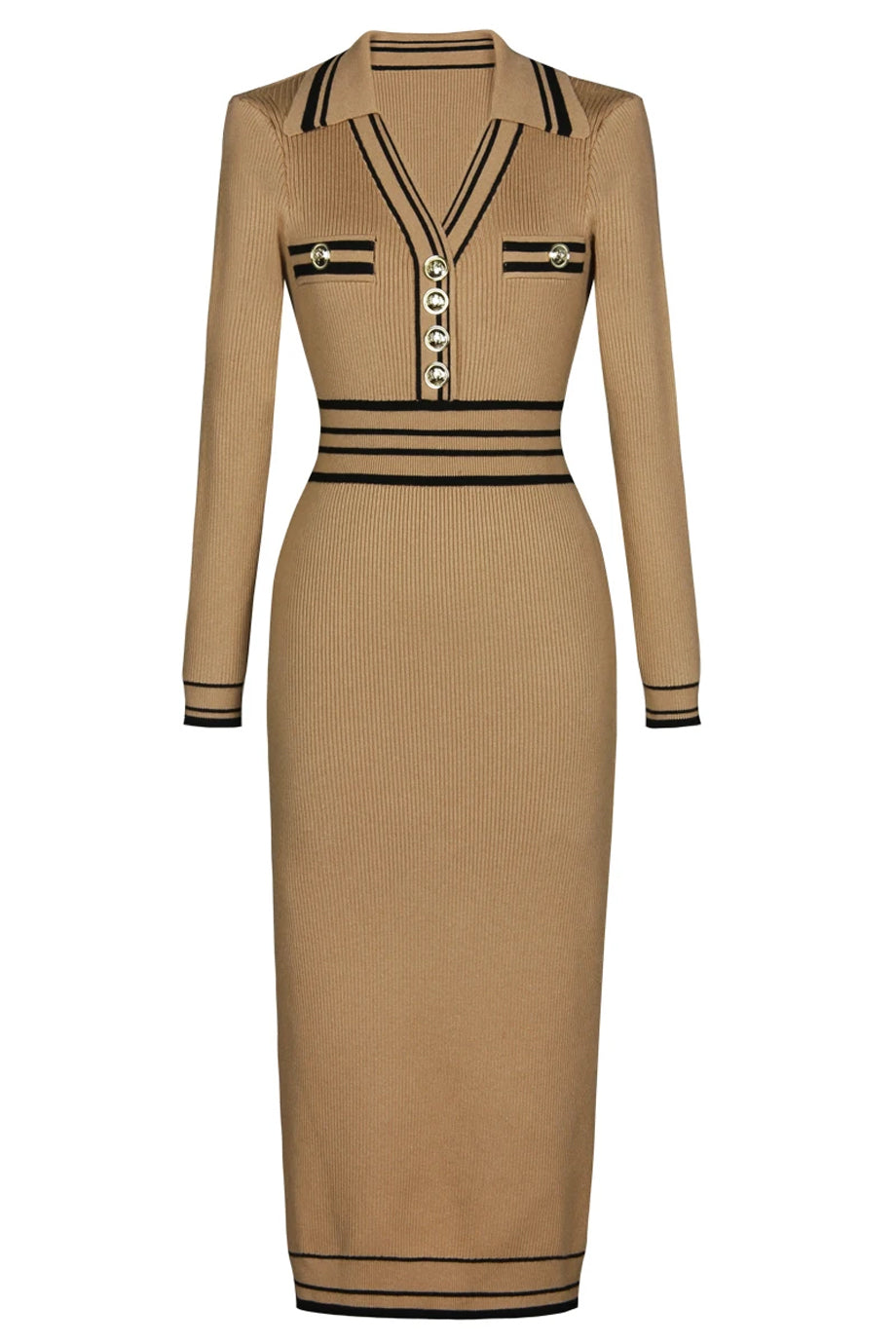 Mirielle Πλεκτό Midi Φόρεμα | Φορέματα - Πλεκτά Knitwear Dresses | Mirielle Knitted Midi Dress