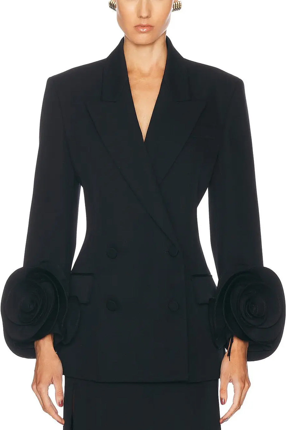 Fleurane Μαύρο Σακάκι Μίνι Φόρεμα | Σακάκια Φορέματα - Blazers Dresses | Fleurane Black Blazer Mini Dress