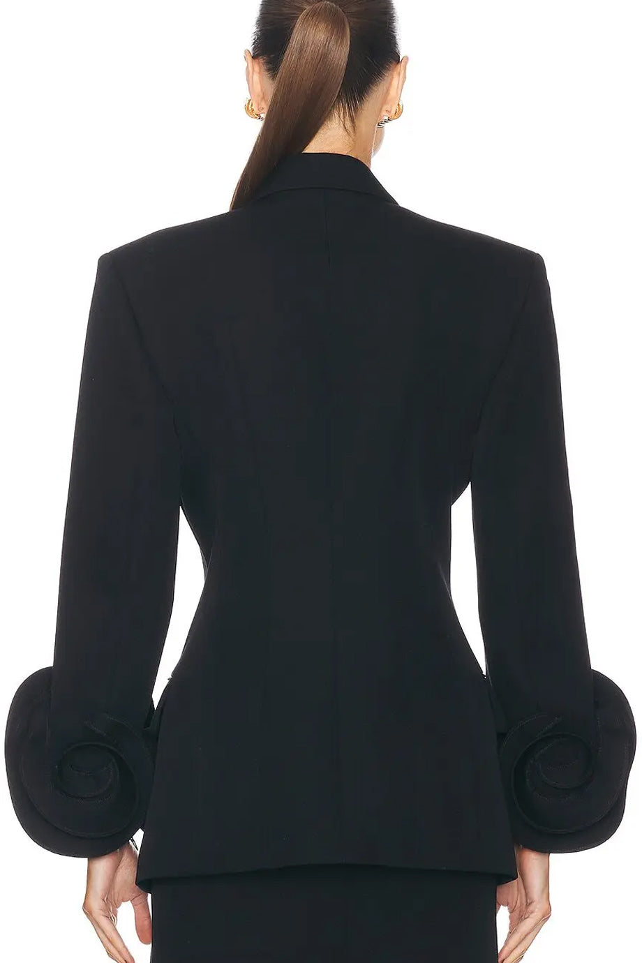 Fleurane Μαύρο Σακάκι Μίνι Φόρεμα | Σακάκια Φορέματα - Blazers Dresses | Fleurane Black Blazer Mini Dress