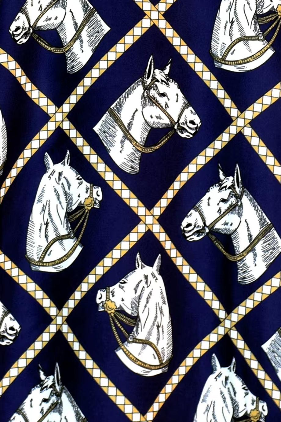 Bronco Εμπριμέ Πουκάμισο με Φιόγκο | Γυναικεία Ρούχα - Πουκάμισα Τοπ | Bronco Equestrian Print Shirt With Bow