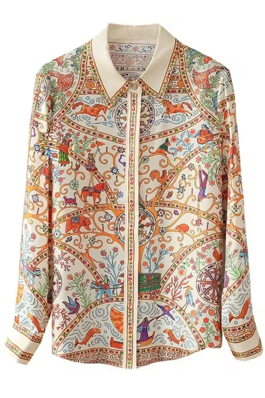 Hayley Εμπριμέ Πουκάμισο