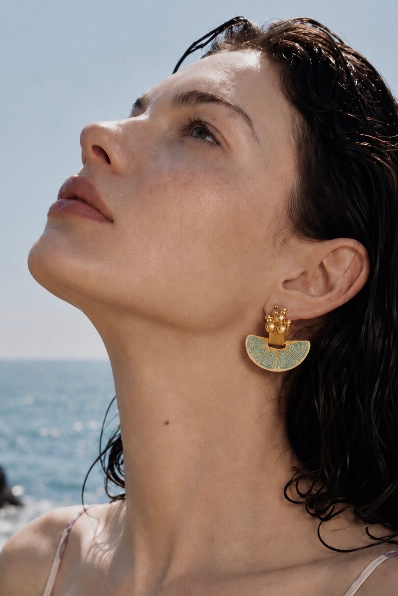 Aegira Χρυσά Σκουλαρίκια | Σκουλαρίκια - Earrings | Aegira Gold Earrings