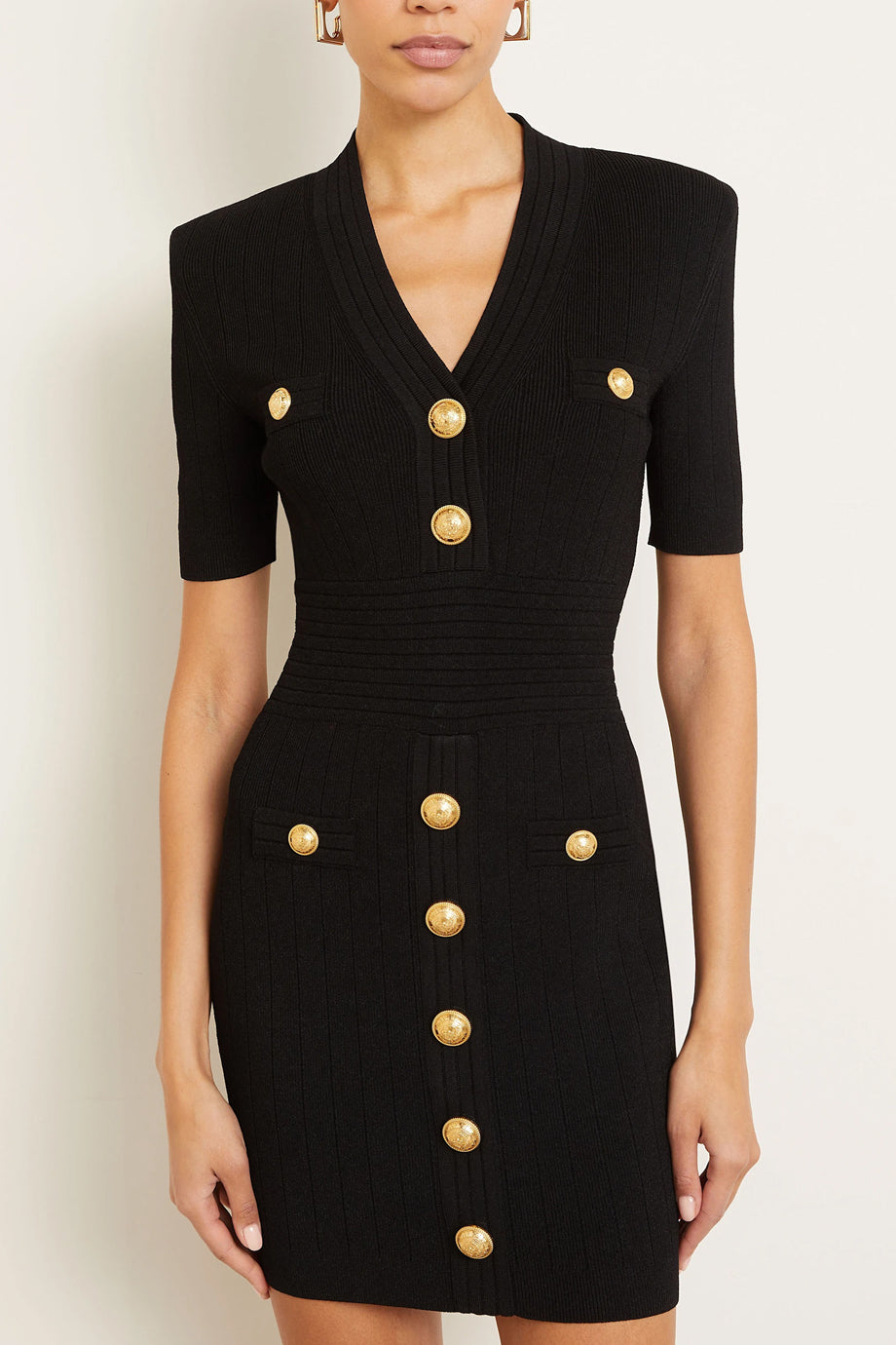 Fable Μίνι Πλεκτό Εφαρμοστό Φόρεμα