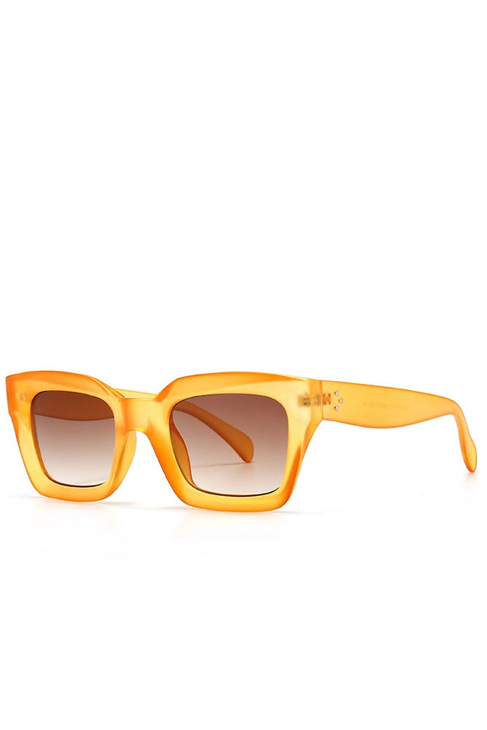 Lunettes de soleil mode surdimensionnées violet fuchsia Athalia