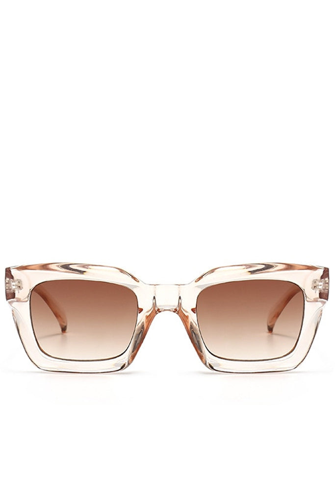 Athalia Σομόν Oversized Fashion Γυαλιά Ηλίου | Γυναικεία Γυαλιά Ηλίου - Regardez Athalia Champagne Oversized Fashion Sunglasses