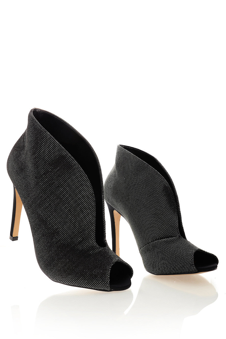 Ασημί Μεταλλιζέ Δερμάτινα Μποτάκια - Cecconello | Γυναικεία Παπούτσια