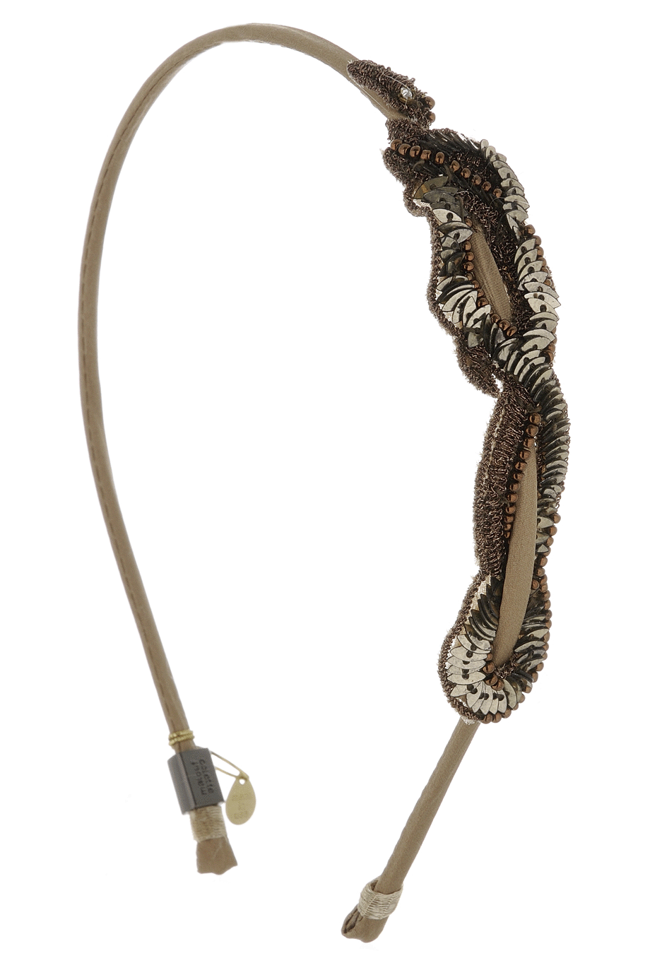 SERPENT Χακί Μπρονζέ Στέκα Μαλλιών