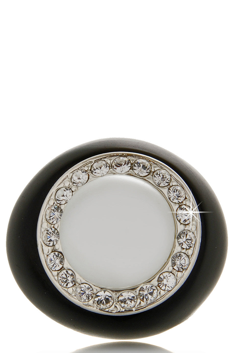 Μαύρο Δαχτυλίδι με Πέρλα - Kenneth Jay Lane | Κοσμήματα