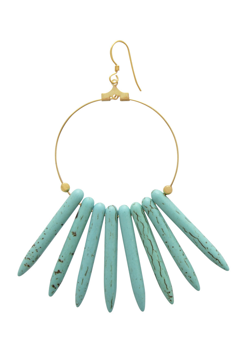 Marleby Μακριά Τιρκουάζ Σκουλαρίκια - Kenneth Jay Lane | Κοσμήματα