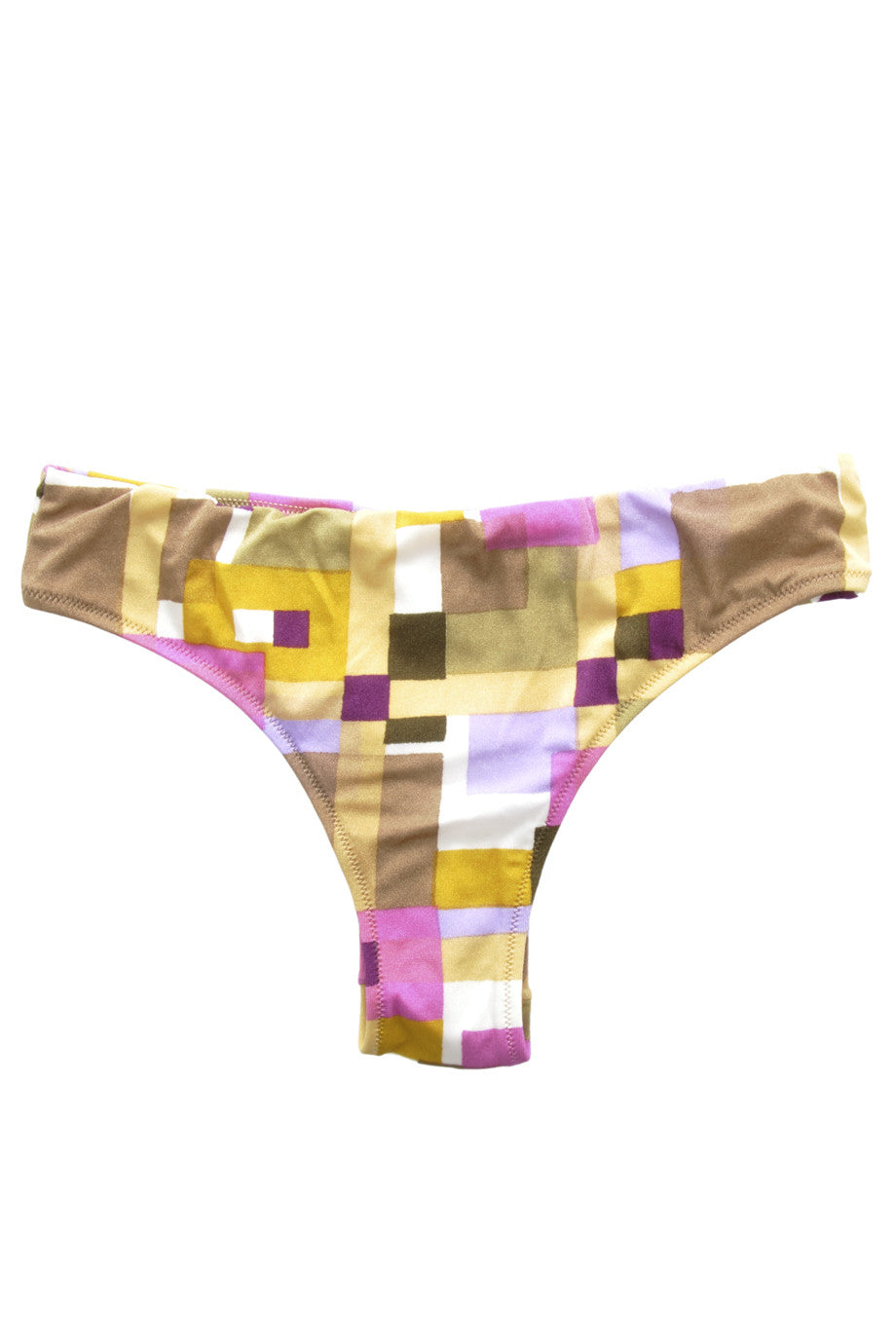 Μπεζ Πολύχρωμο Μπικίνι - Verde Veronica | Γυναικεία Μαγιό