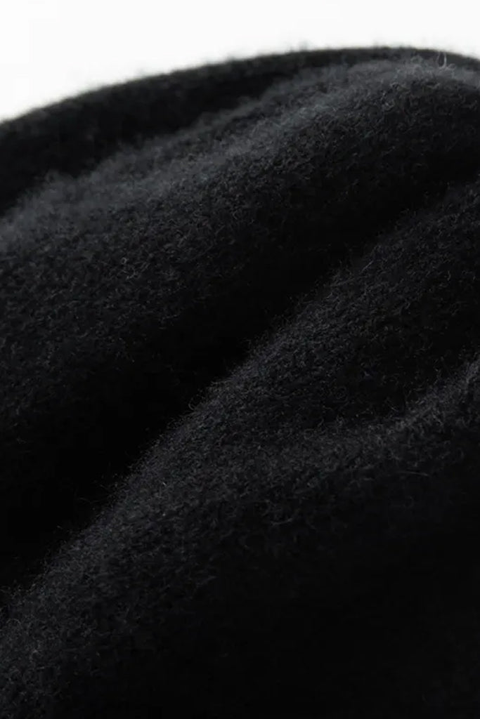 Bette Μαύρος Σκούφος από Κασμίρ | Γυναικεία Καπέλα - Σκούφοι | Bette Black Cashmere Knit Beannie