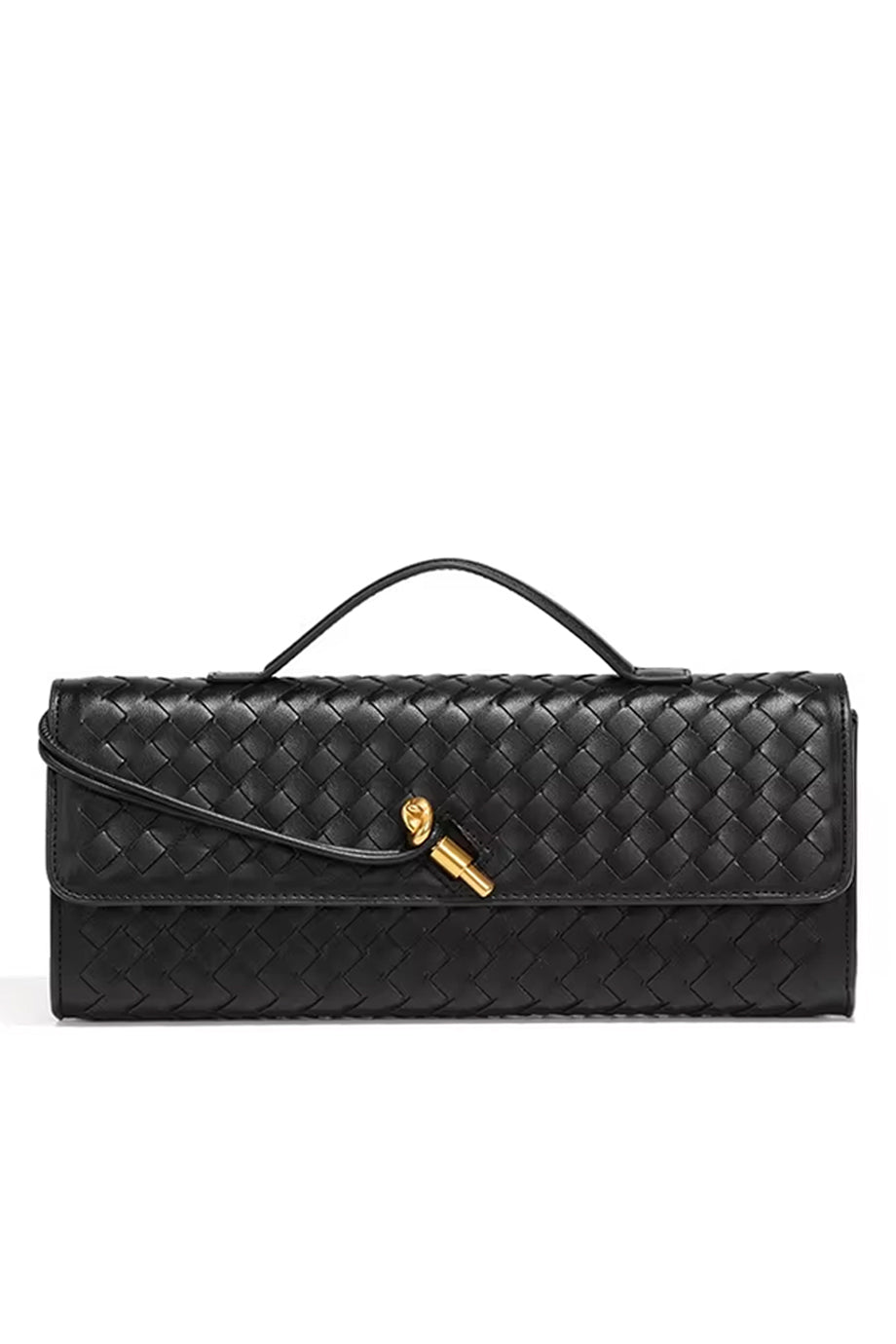 Charisma Πλεκτή Μίνι Τσάντα Baquette Clutch | Γυναικείες Τσάντες - Baquette Clutch Bags | Charisma Mini Baquette Clutch Bag