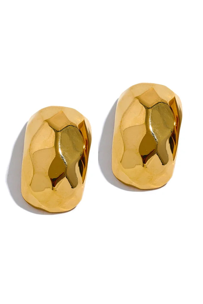Elgin Χρυσά Minimal Σκουλαρίκια | Κοσμήματα - Σκουλαρίκια | Elgin Gold Minimal Pierced Earrings