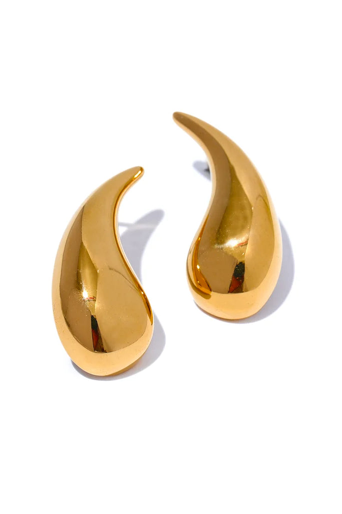 Dorania Χρυσά Σκουλαρίκια Σταγόνα | Κοσμήματα - Σκουλαρίκια Jewelry | Dorania Gold Teardrop Earrings