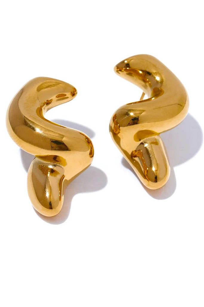 Getilia Περίτεχνα Σκουλαρίκια | Κοσμήματα - Σκουλαρίκια Jewelry | Getilia Stud Gold Silver Earrings