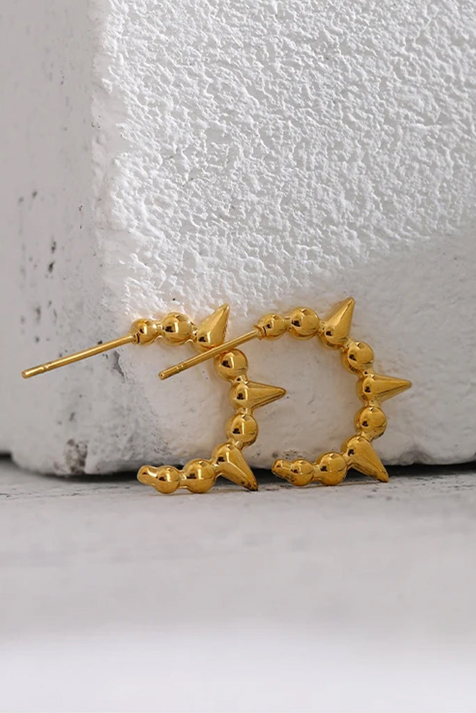 State Χρυσά Σκουλαρίκια Κρίκοι | Κοσμήματα - Σκουλαρίκια Jewelry | State Gold Hoop Earrings