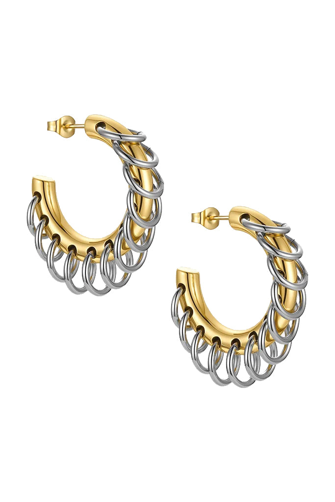 Gothika Χρυσά Σκουλαρίκια Κρίκοι | Κοσμήματα - Σκουλαρίκια Jewelry | Gothika Gold Hoop Earrings