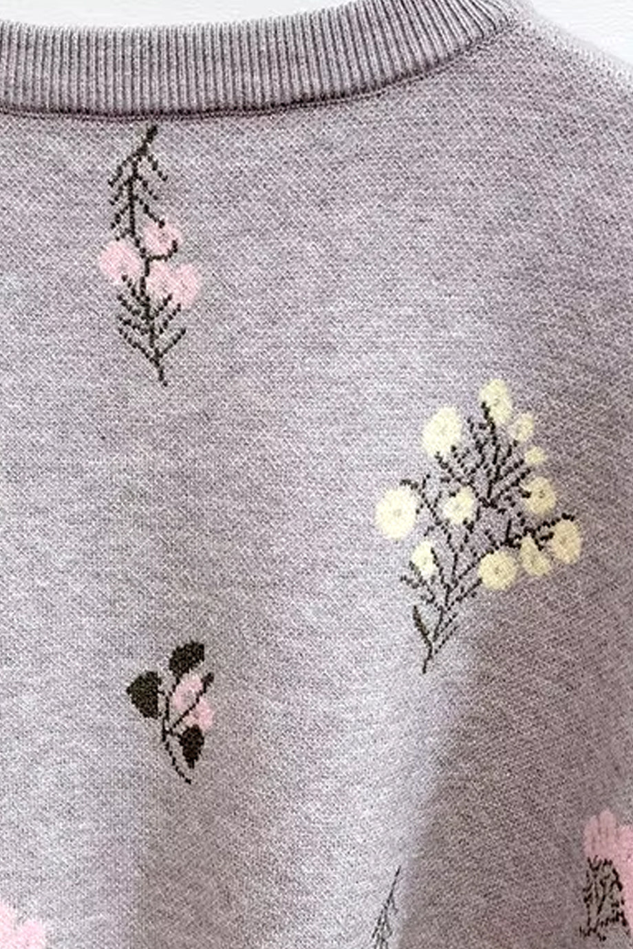 Alya Πουλόβερ με Σχέδια | Πουλόβερ Πλεκτά Knitwear | Alya Printed Sweater