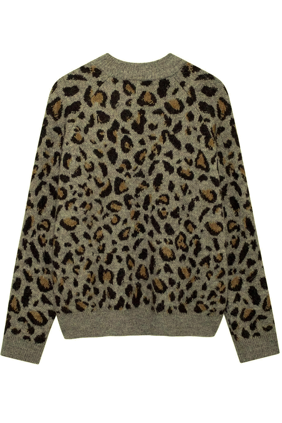 Nemli Knitted Sweater With Animal Print