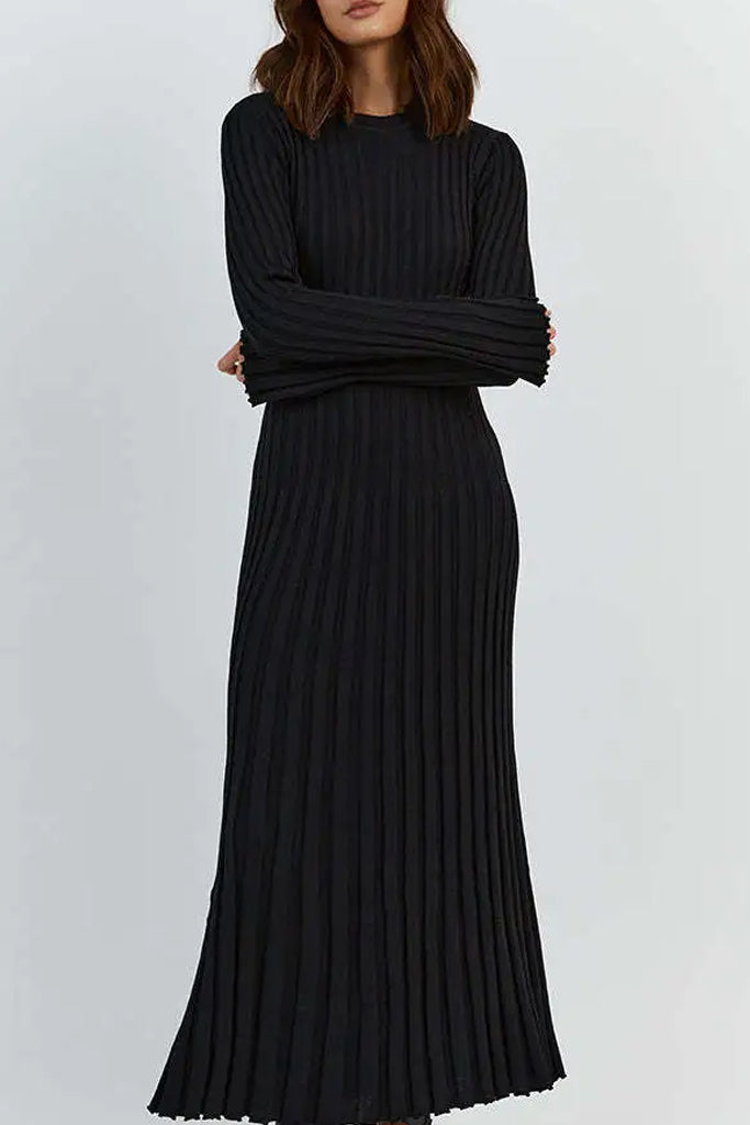 Islania Πλεκτό Μακρύ Φόρεμα | Φορέματα Πλεκτά - Knitwear Dresses | Islania Maxi Knit Dress