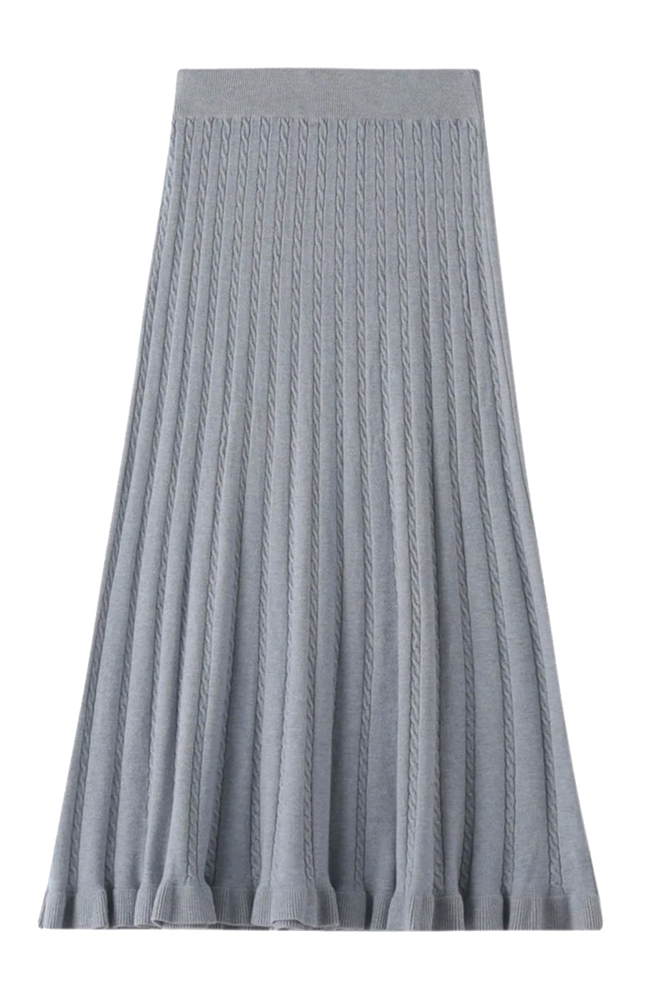 Serelle Πλεκτή Φούστα | Φούστες - Skirts | Serelle Cable-Knit Pleated Skirt