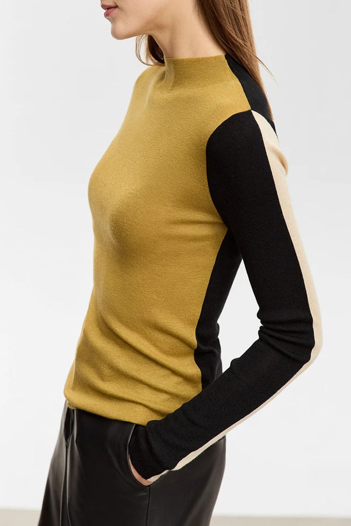 Albini Πλεκτό Πολύχρωμο Πουλόβερ | Γυναικεία Ρούχα - Πουλόβερ Πλεκτά Moncye Albini Multicolor Sweater