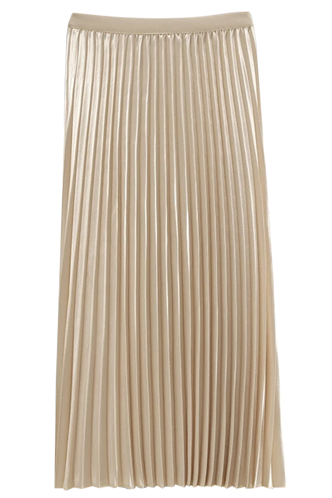 Sacay Ιβουάρ Πλισέ Φούστα | Γυναικεία Ρούχα - Φούστες | Sacay Ivory Pleated Skirt