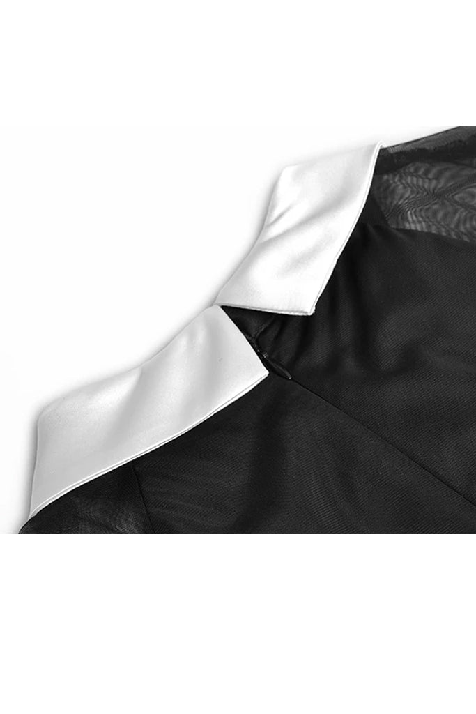 Lupita Μαύρο Βραδινό Φόρεμα με Τούλι | Φορέματα - Dresses | Lupita Black Evening Dress with Tulle