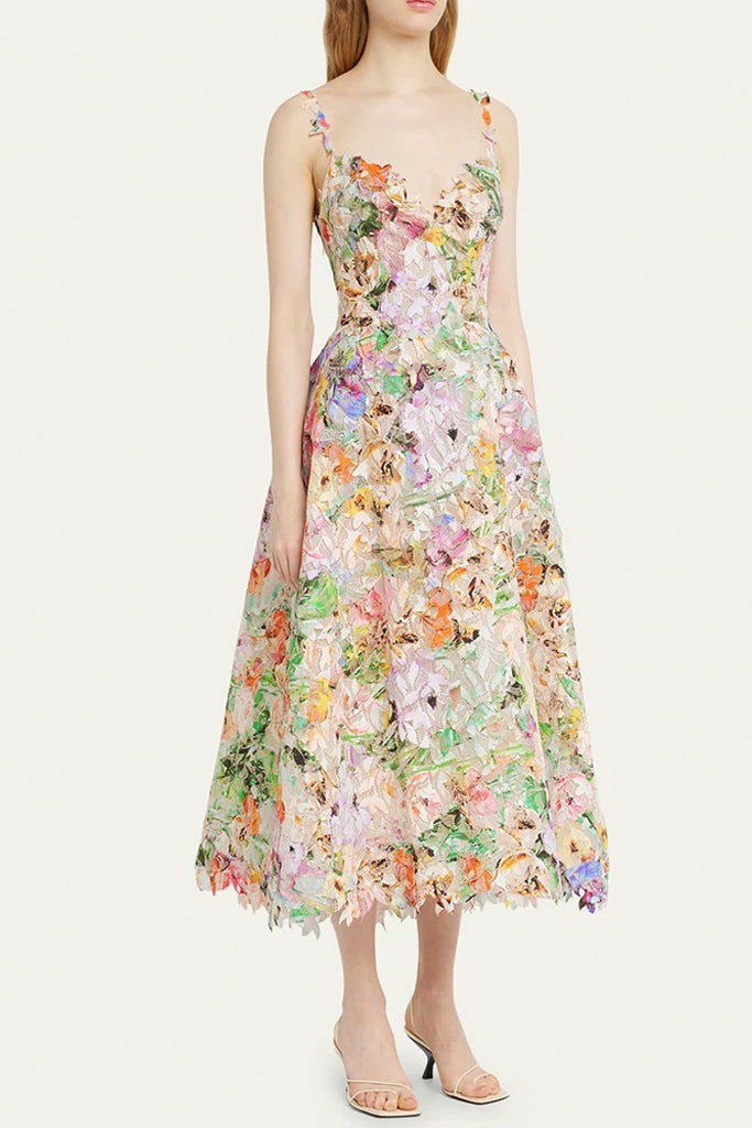 Veridian Φλοράλ Αμάνικο Φόρεμα | Φορέματα - Dresses | Veridian Floral Sleeveless Dress