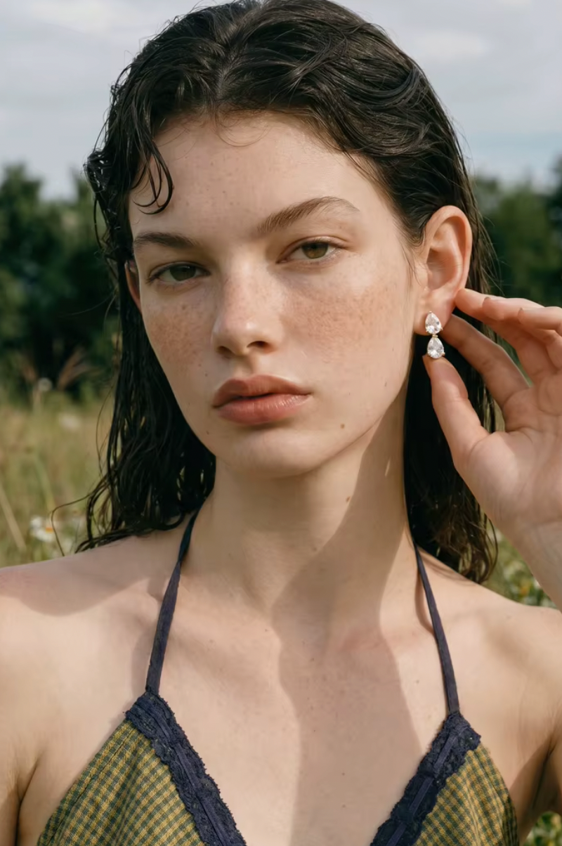 Lumine Σκουλαρίκια με Κρύσταλλα  | Σκουλαρίκια - Earrings | Lumine Crystal Earrings