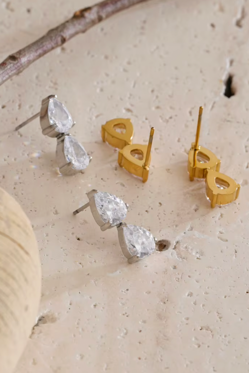 Lumine Σκουλαρίκια με Κρύσταλλα  | Σκουλαρίκια - Earrings | Lumine Crystal Earrings