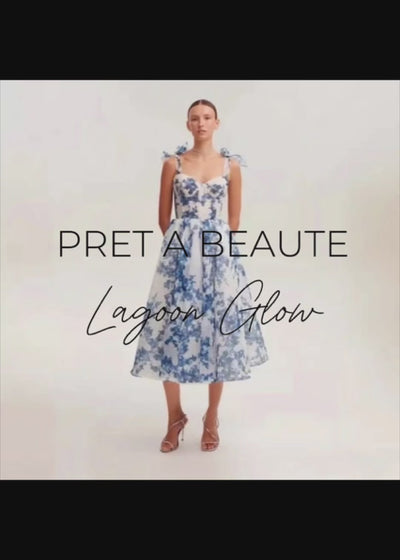 Lagoon Glow Εμπριμέ Φόρεμα με Βολάν | Φορέματα - Dresses | Lagoon Glow Floral Flared Dress