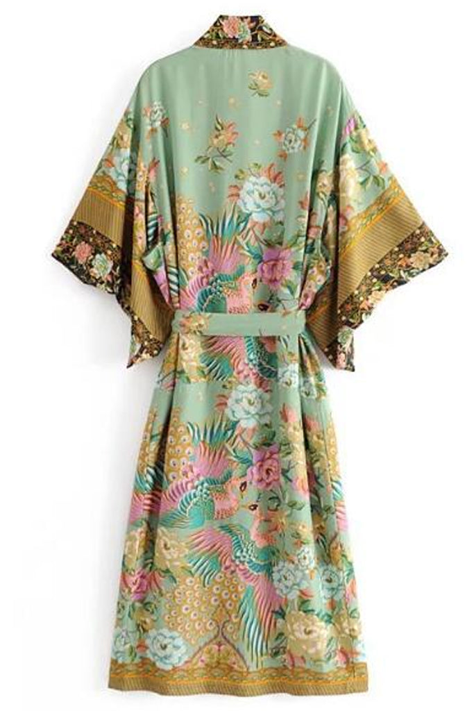 Asahi Veraman Colorful Printed Kimono