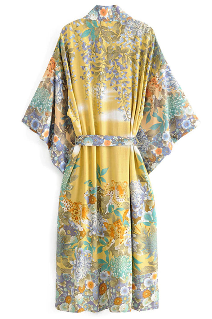 Tomoni Colorful Printed Kimono