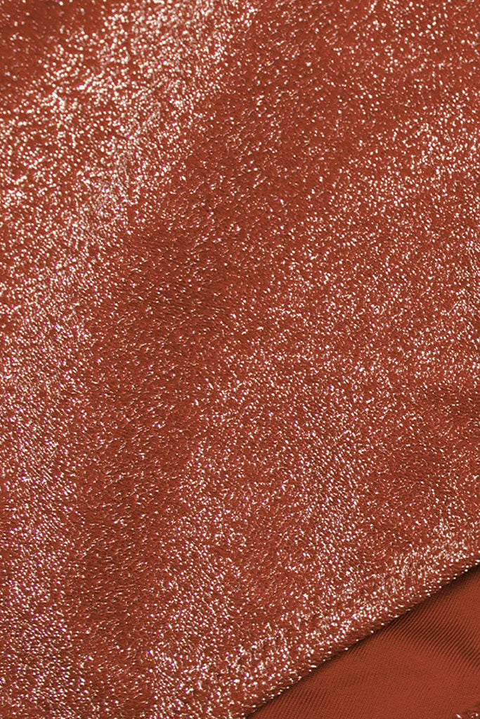 Pluto Καφέ Μεταλιζέ Μπικίνι Μαγιό | Γυναικεία Μαγιό - Beachwear - Μαγιό Μπικίνι | Pluto Brown Metallic Bikini