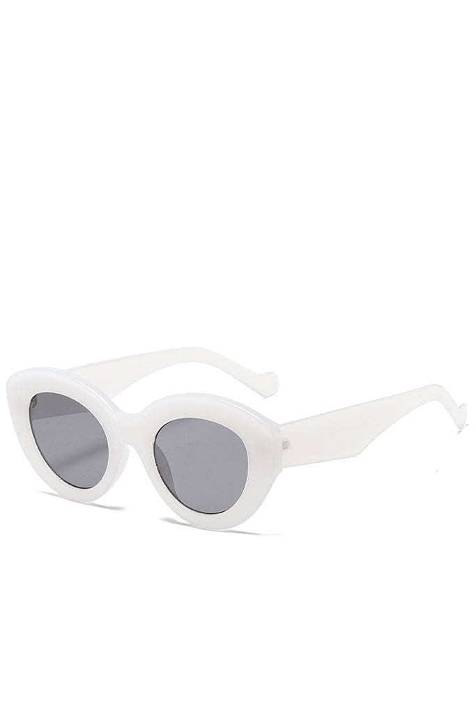 Peta Γκρι Ανοικτό Cat-Eye Fashion Γυαλιά Ηλίου | Γυναικεία Γυαλιά Ηλίου | Peta Light Grey Cat-Eye Oversized Fashion Sunglasses