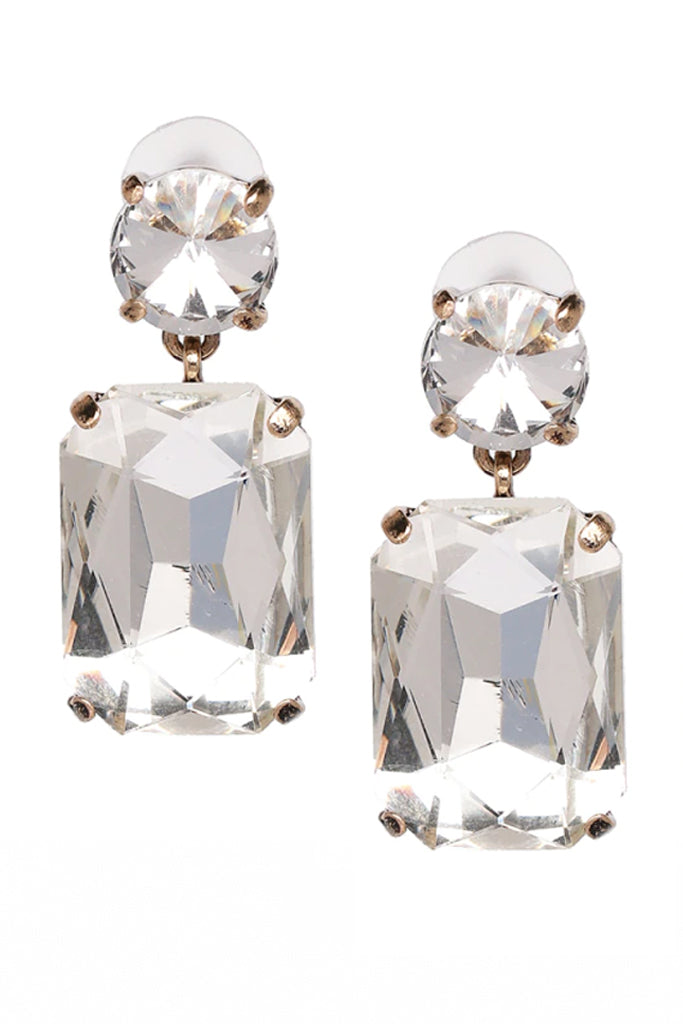 Braelynn Σκουλαρίκια με Διάφανα Κρύσταλλα | Κοσμήματα - Σκουλαρίκια