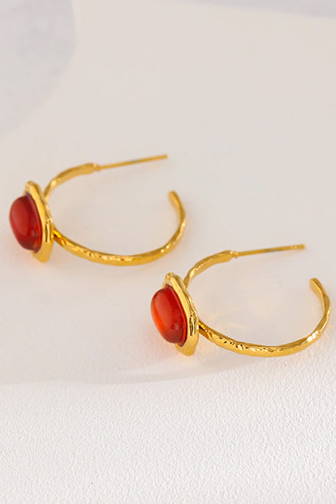 Marcela Gold Hoop Earrings