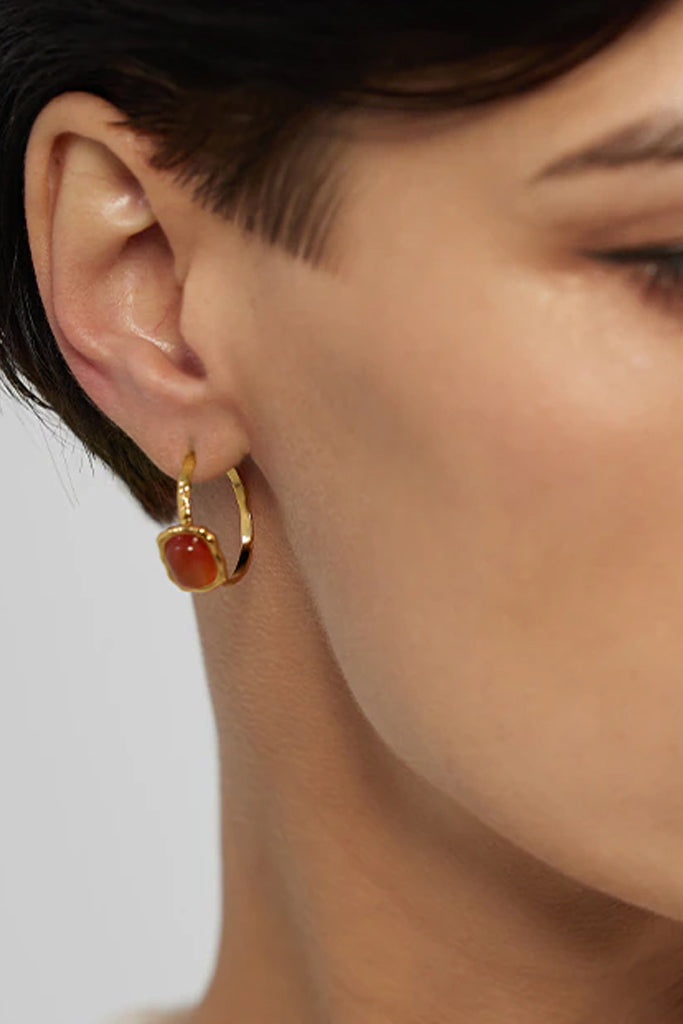 Marcela Gold Hoop Earrings